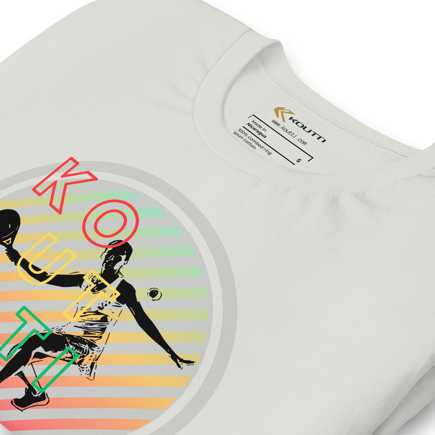 Koutti Unisex t-shirt Padel Circle six