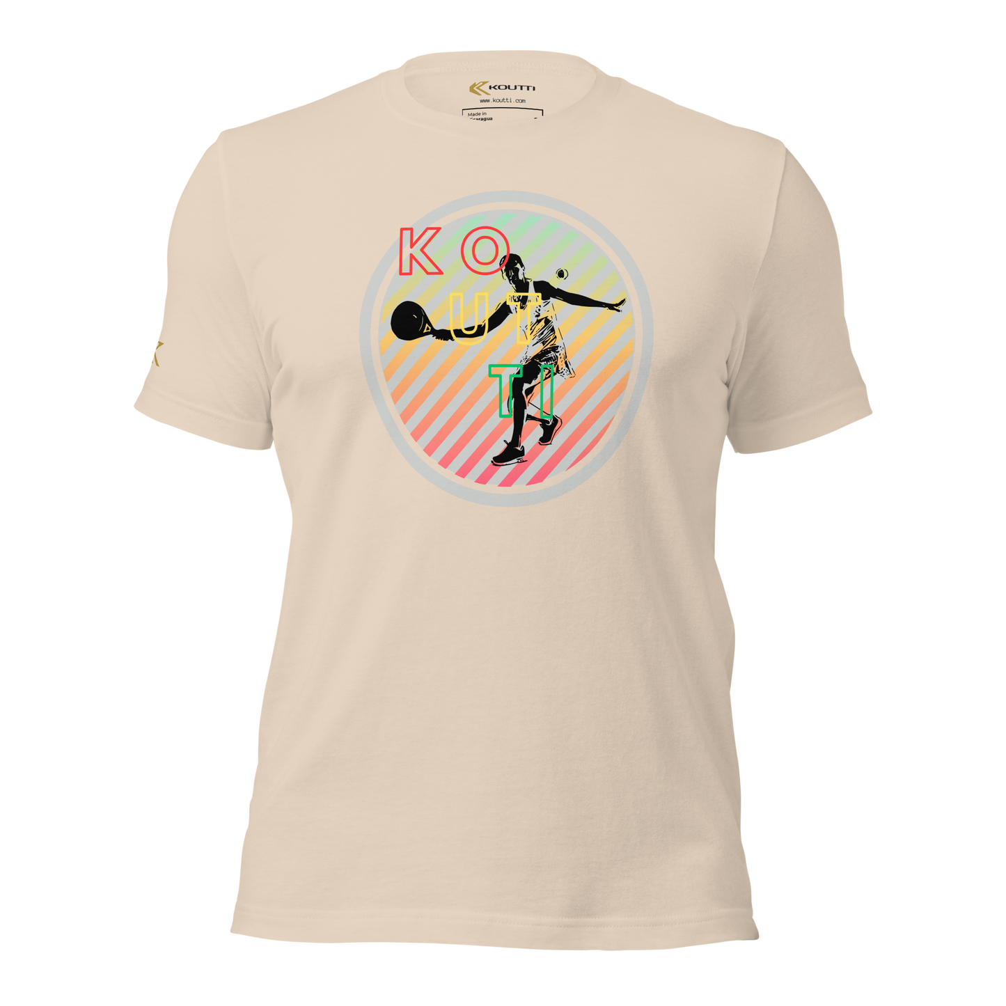 Koutti Unisex t-shirt Padel Circle six