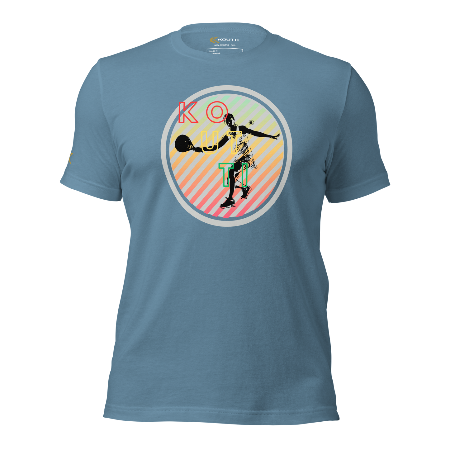 Koutti Unisex t-shirt Padel Circle six