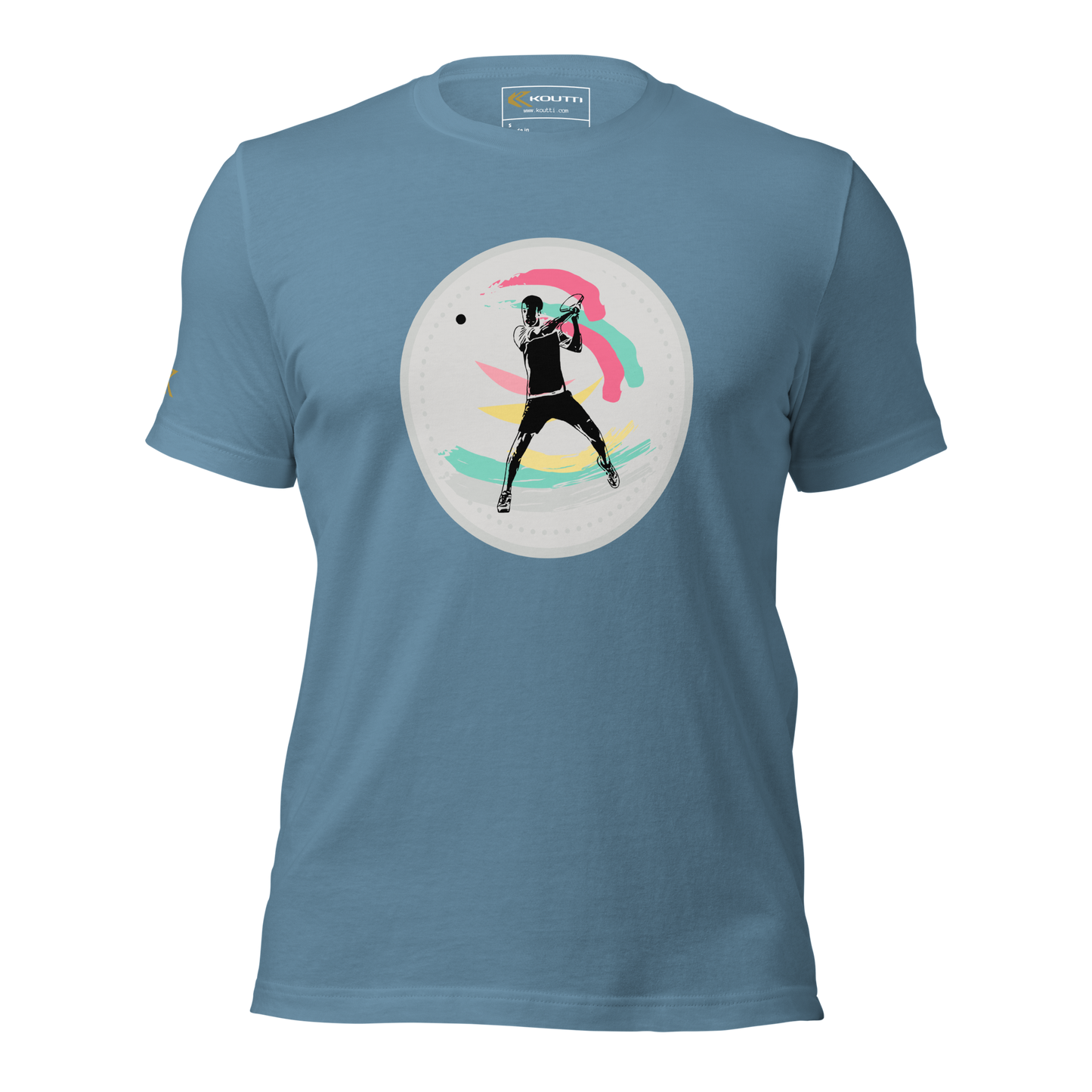 Koutti Unisex t-shirt Padel Circle three