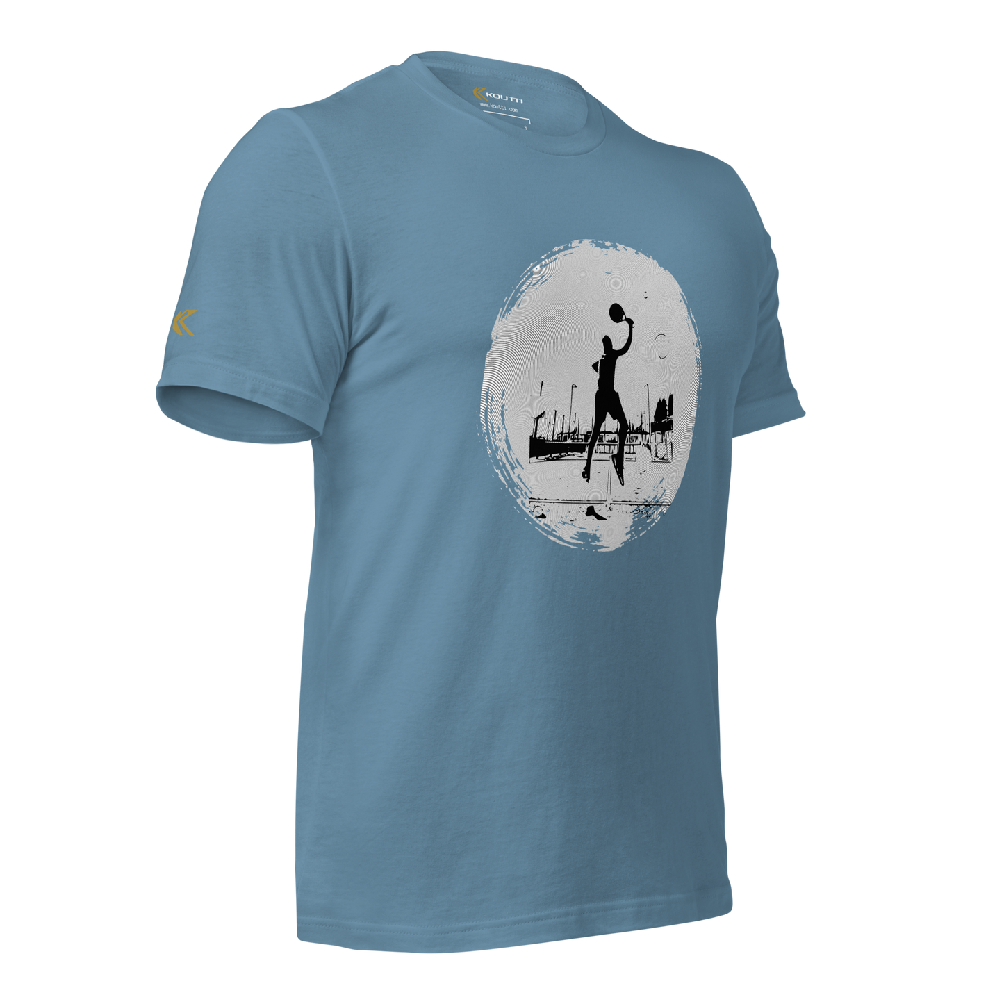 Koutti Unisex t-shirt Padel Circle one