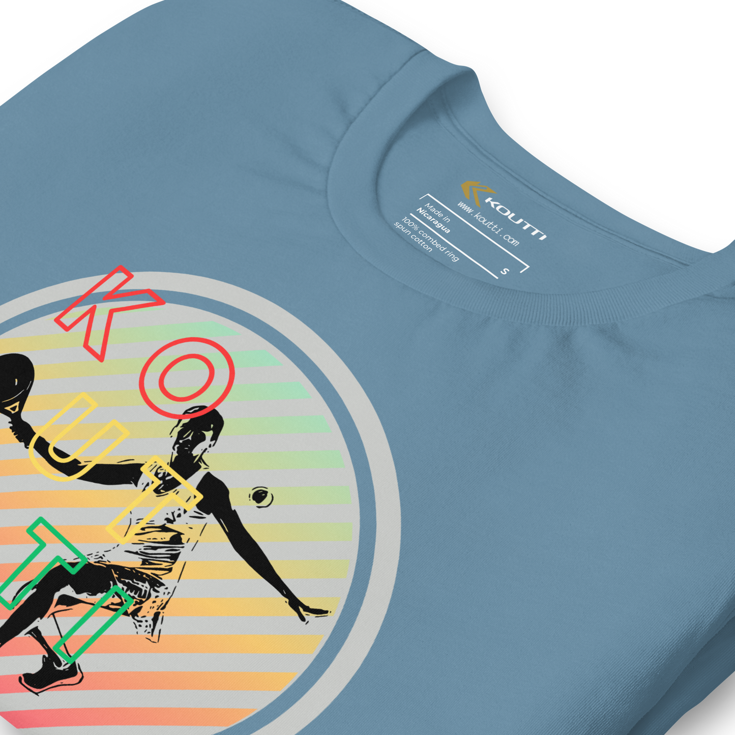 Koutti Unisex t-shirt Padel Circle six