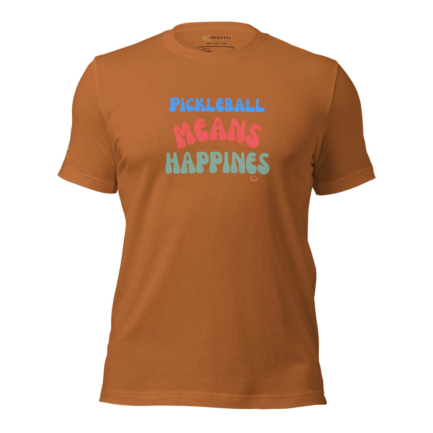 Koutti Unisex t-shirt Pickleball Rackets six
