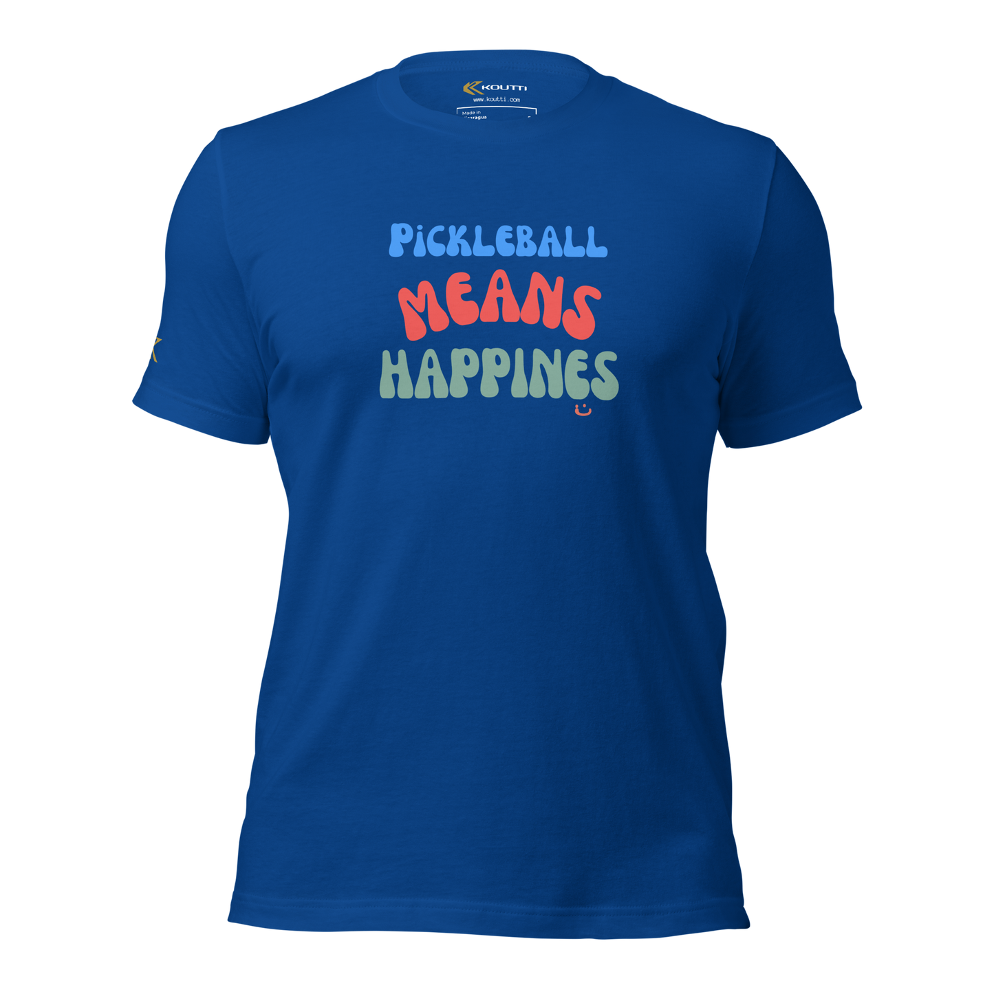 Koutti Unisex t-shirt Pickleball Rackets six