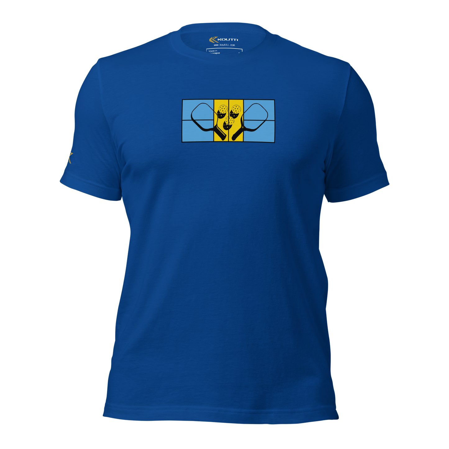 Koutti Unisex t-shirt Pickleball Rackets Nine