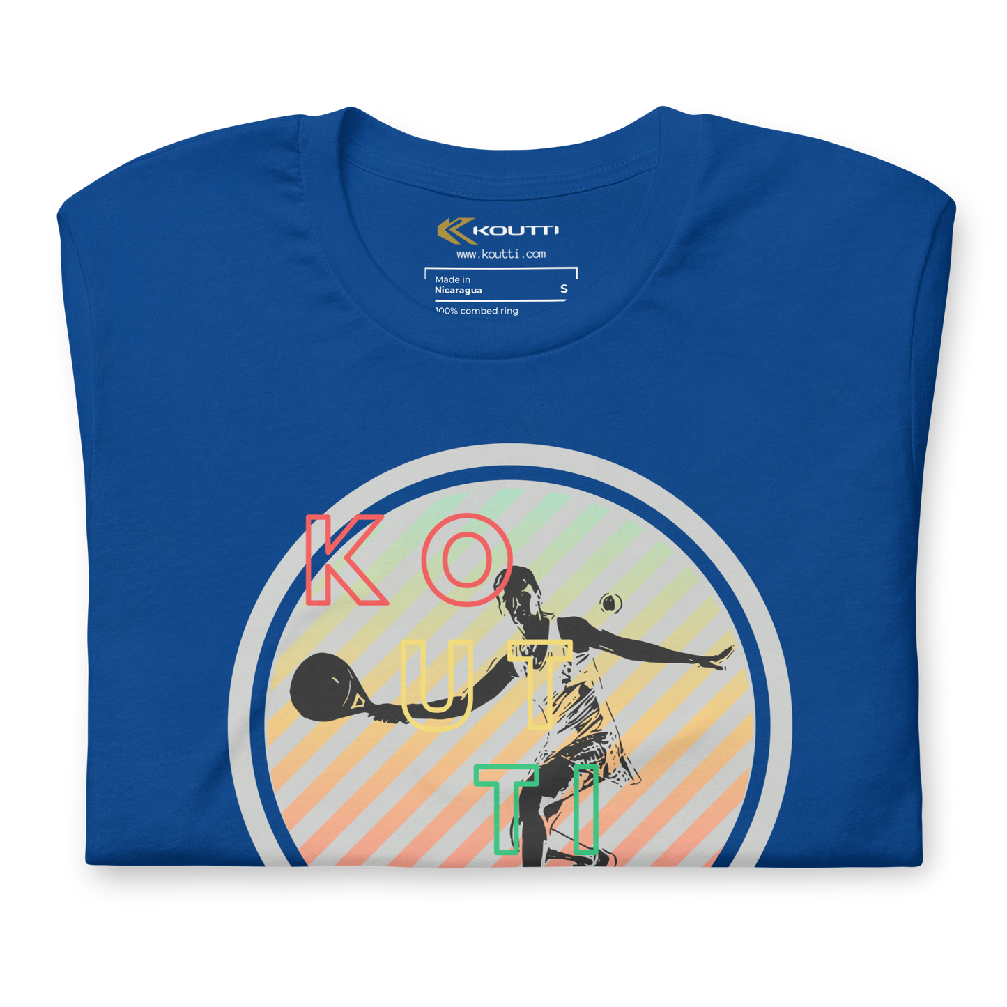 Koutti Unisex t-shirt Padel Circle six