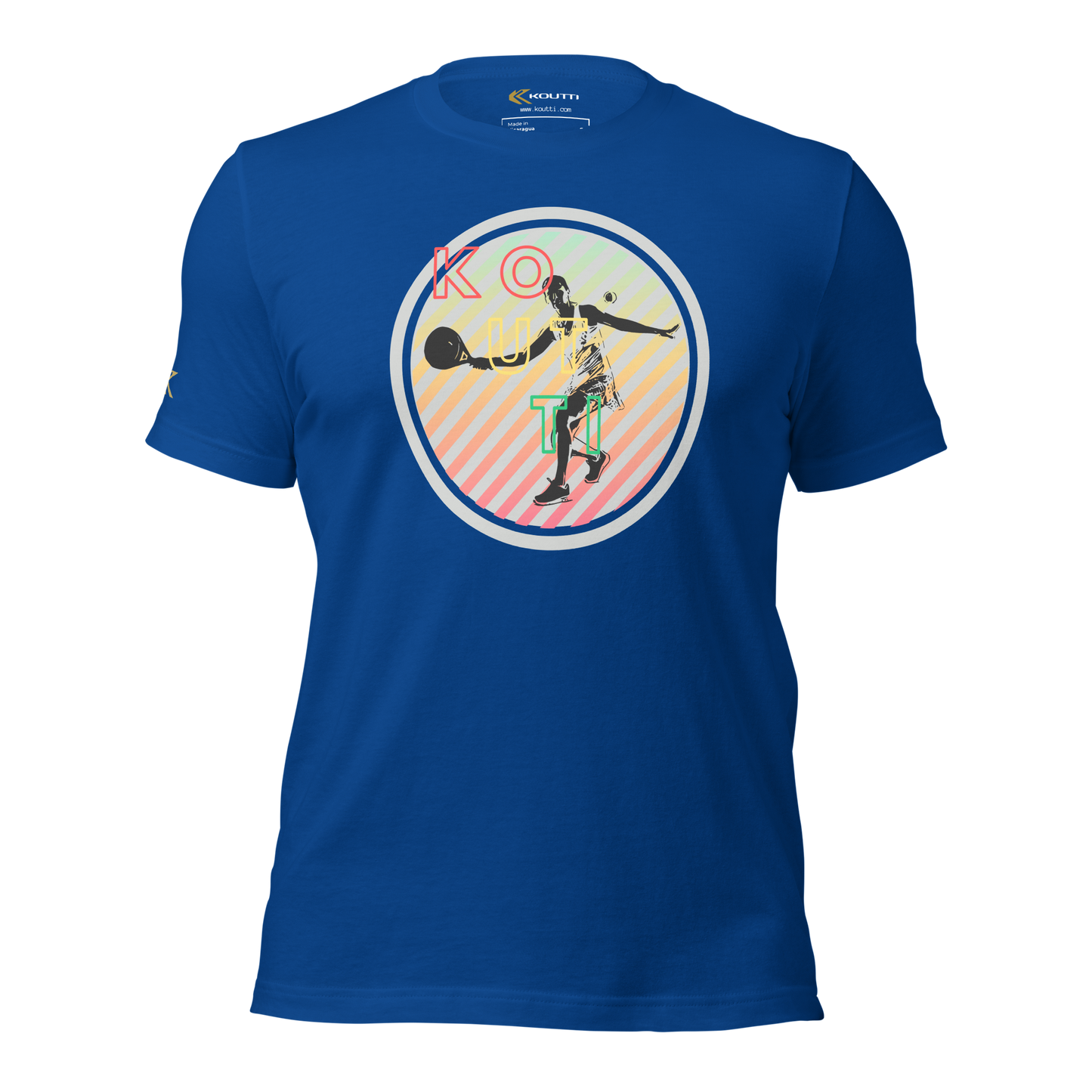 Koutti Unisex t-shirt Padel Circle six