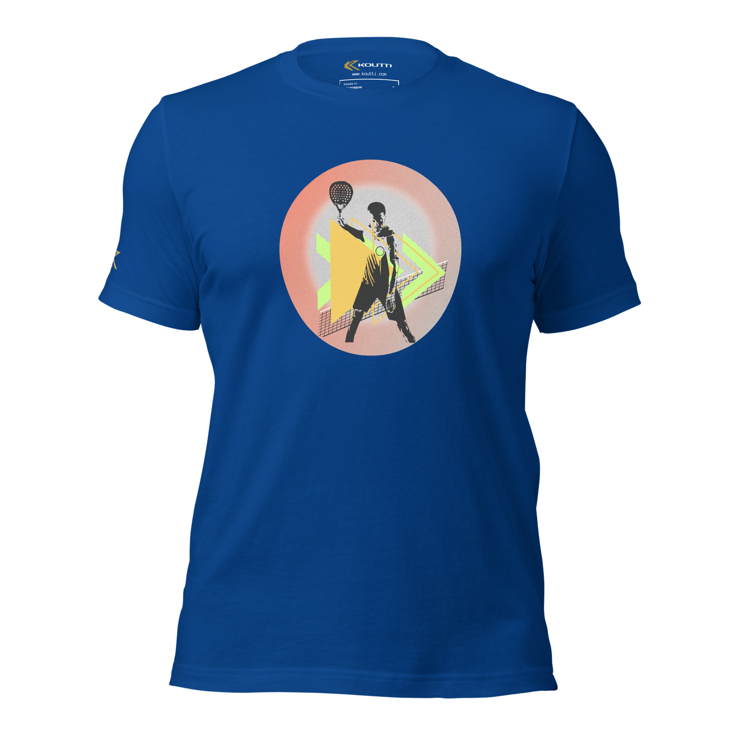 Koutti Unisex t-shirt Padel Circle five