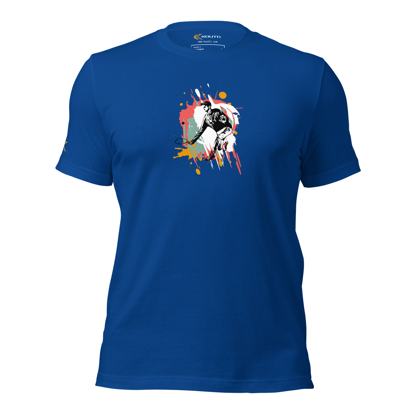 Koutti Unisex t-shirt Pickleball Rackets ten