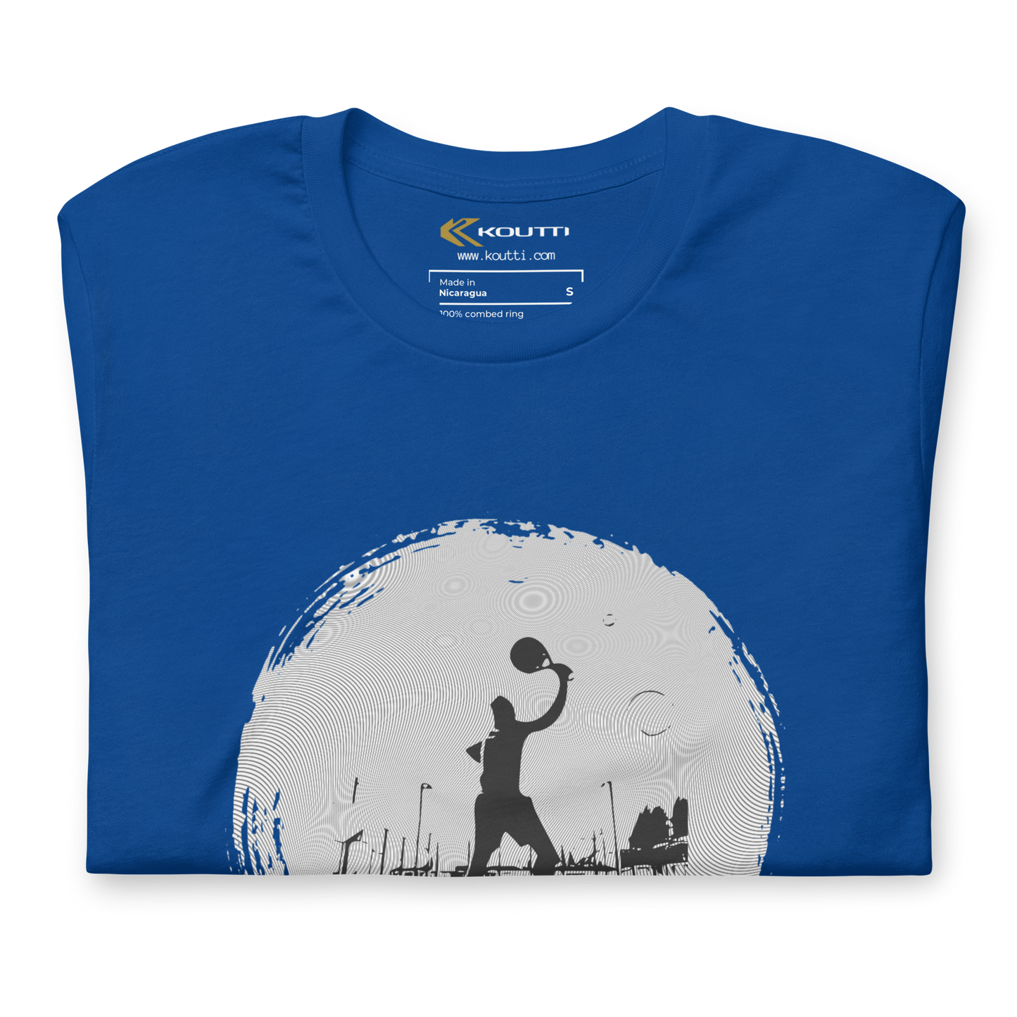 Koutti Unisex t-shirt Padel Circle one