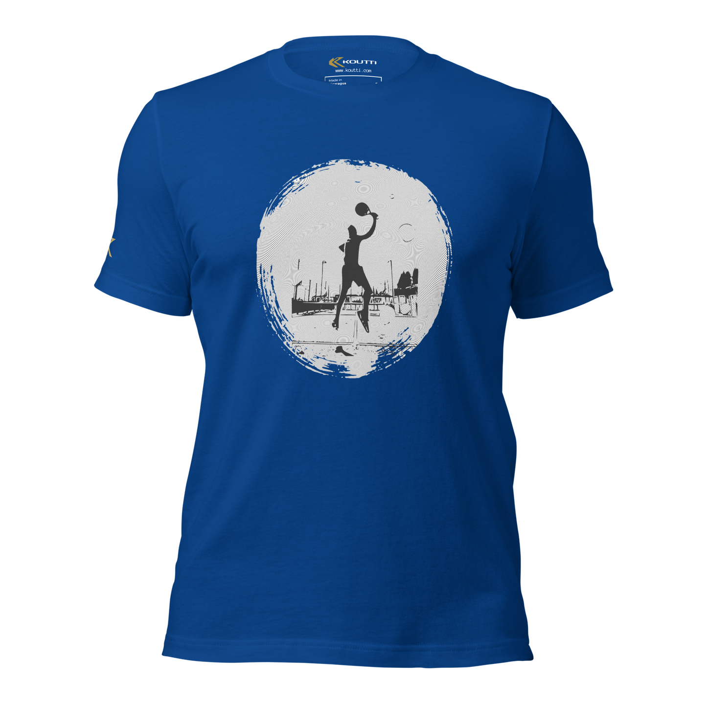 Koutti Unisex t-shirt Padel Circle one