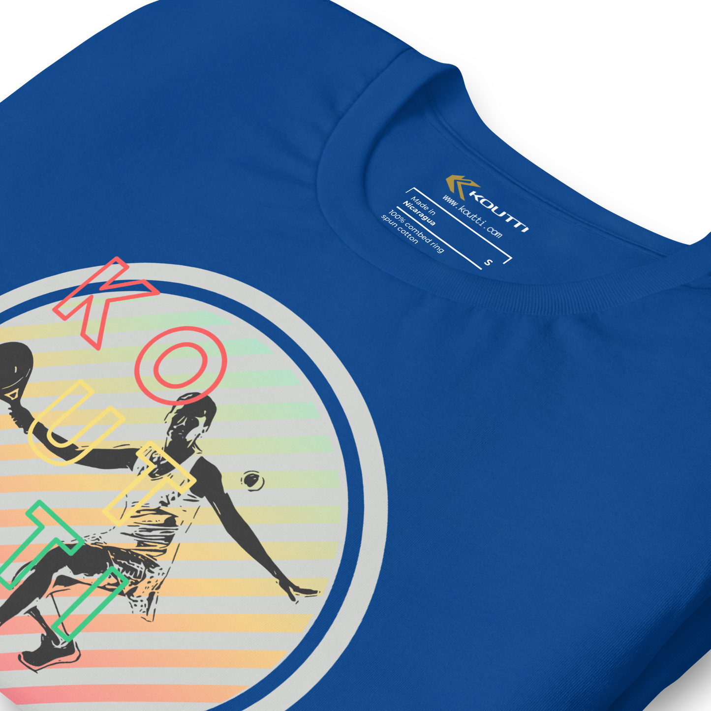 Koutti Unisex t-shirt Padel Circle six