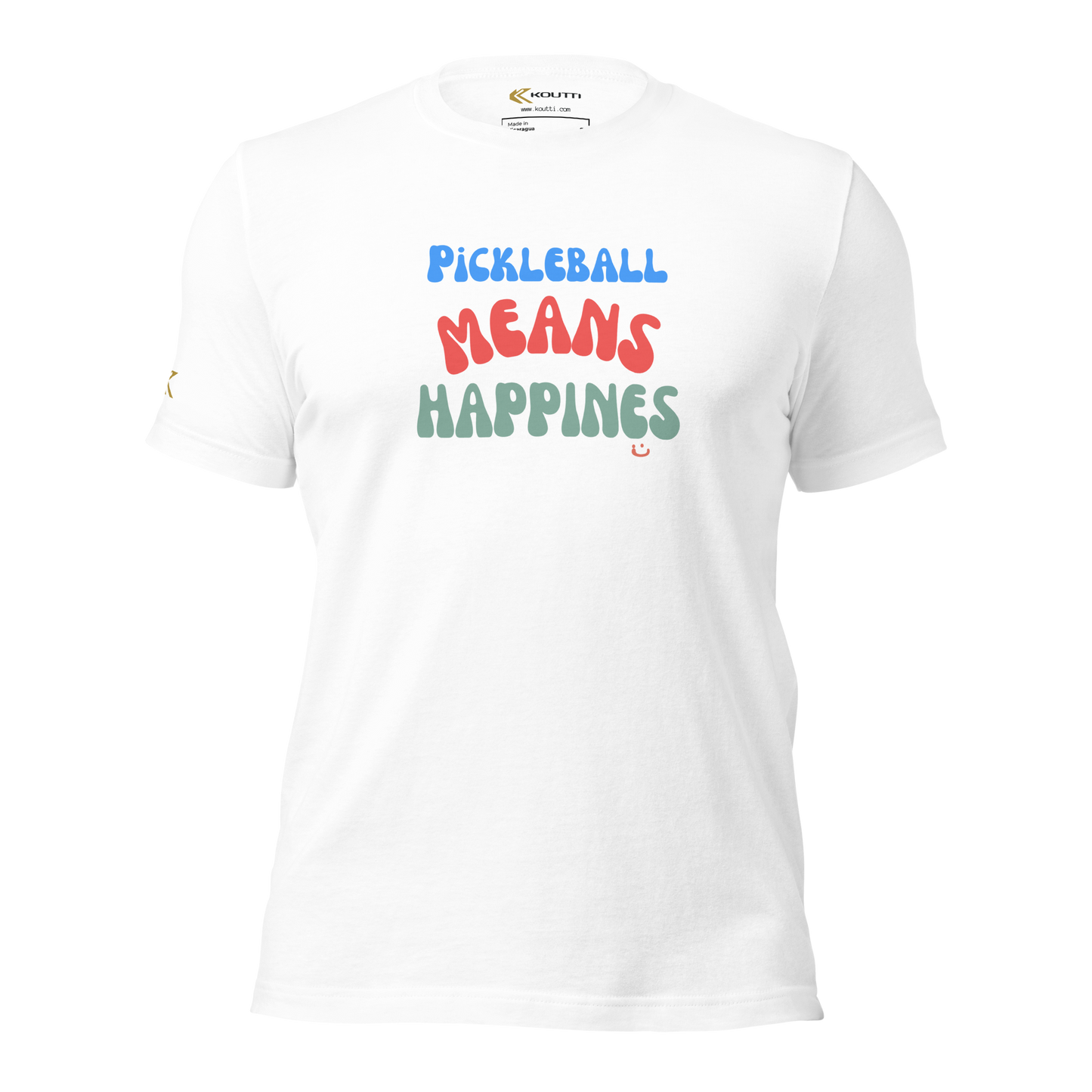 Koutti Unisex t-shirt Pickleball Rackets six