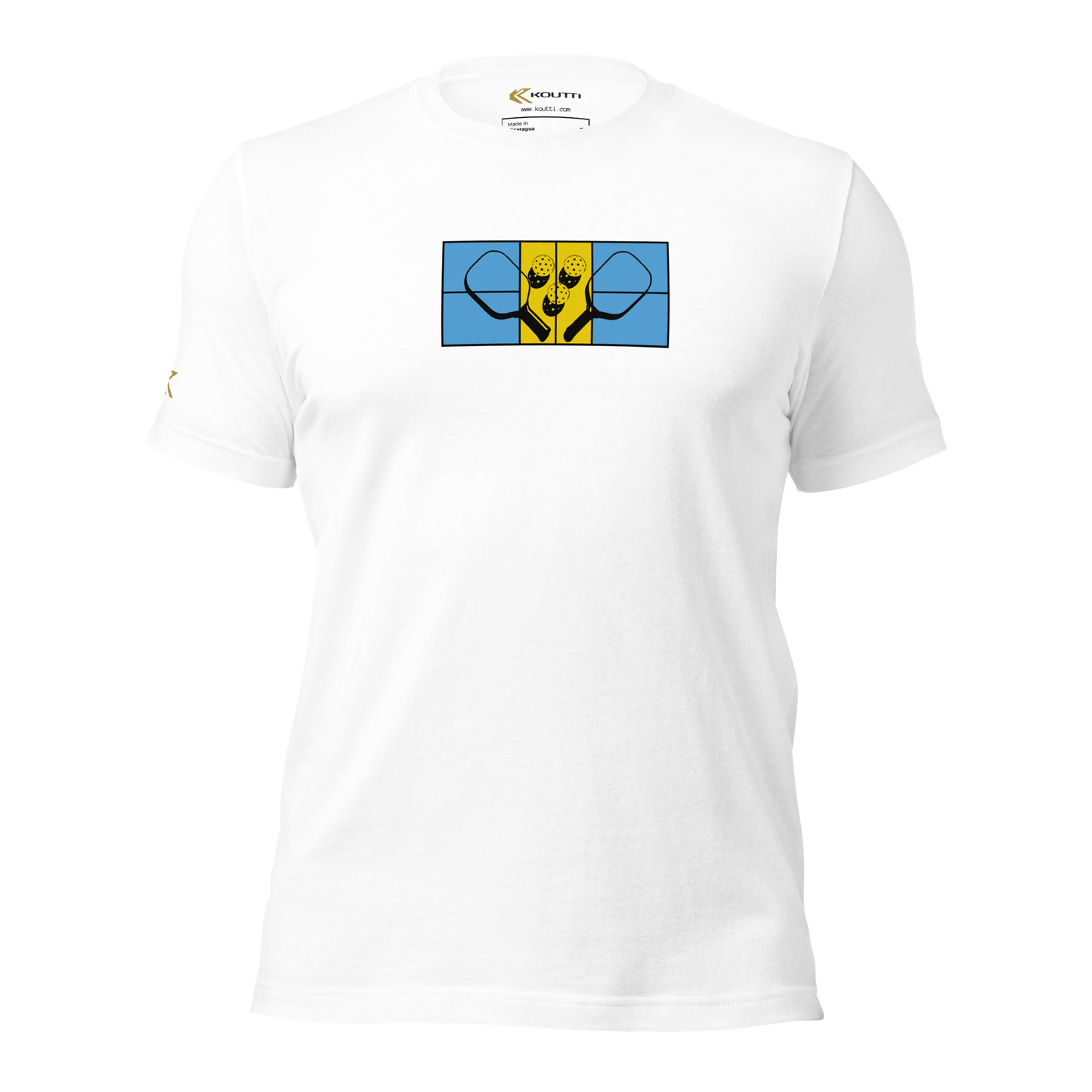 Koutti Unisex t-shirt Pickleball Rackets Nine