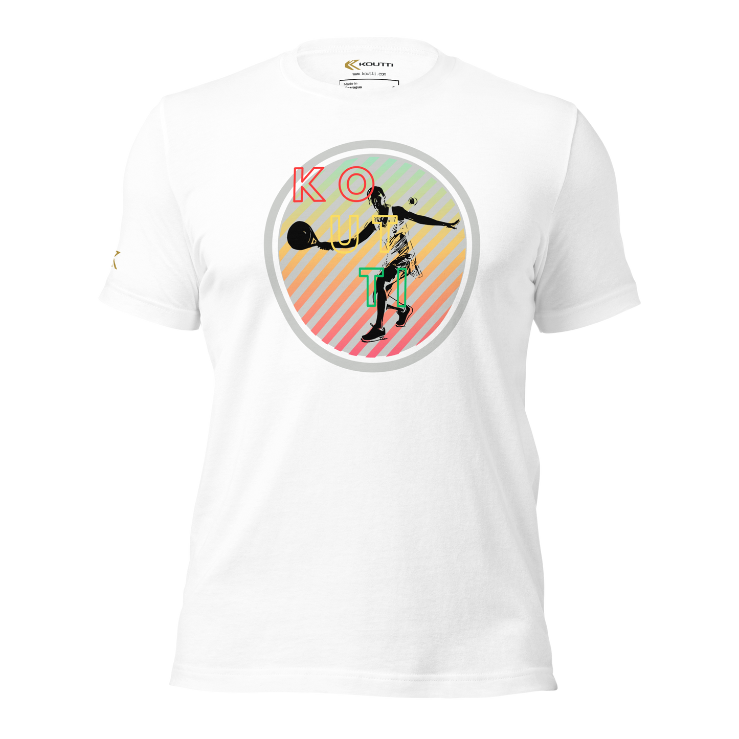 Koutti Unisex t-shirt Padel Circle six