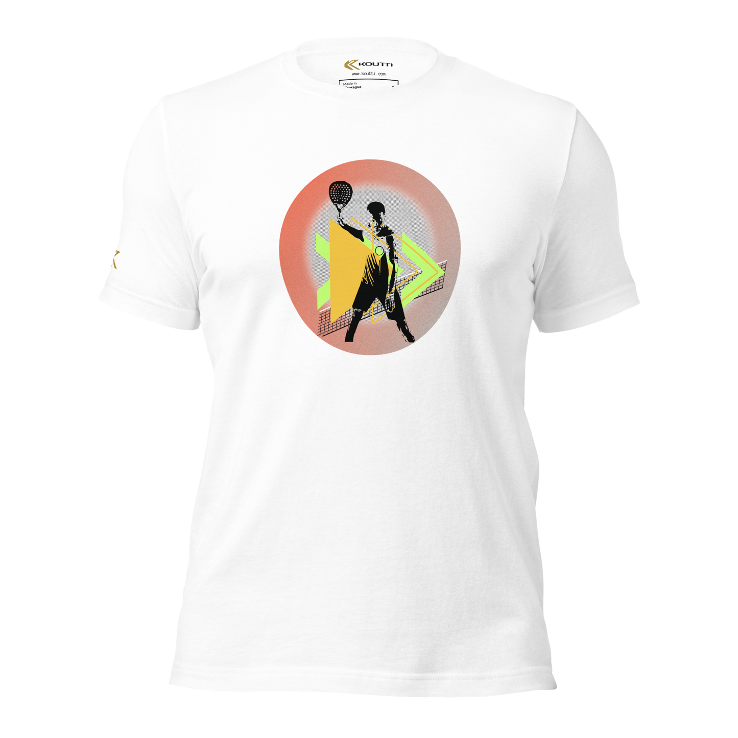 Koutti Unisex t-shirt Padel Circle five