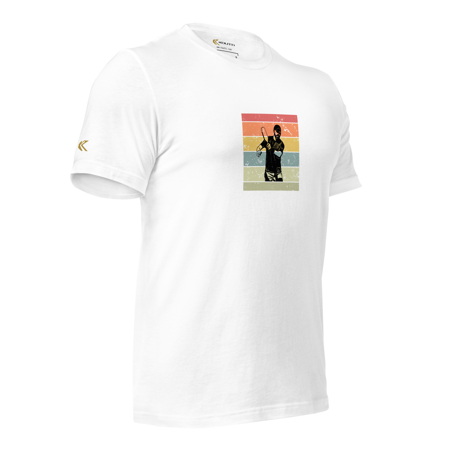 Koutti Unisex t-shirt Pickleball Rackets five