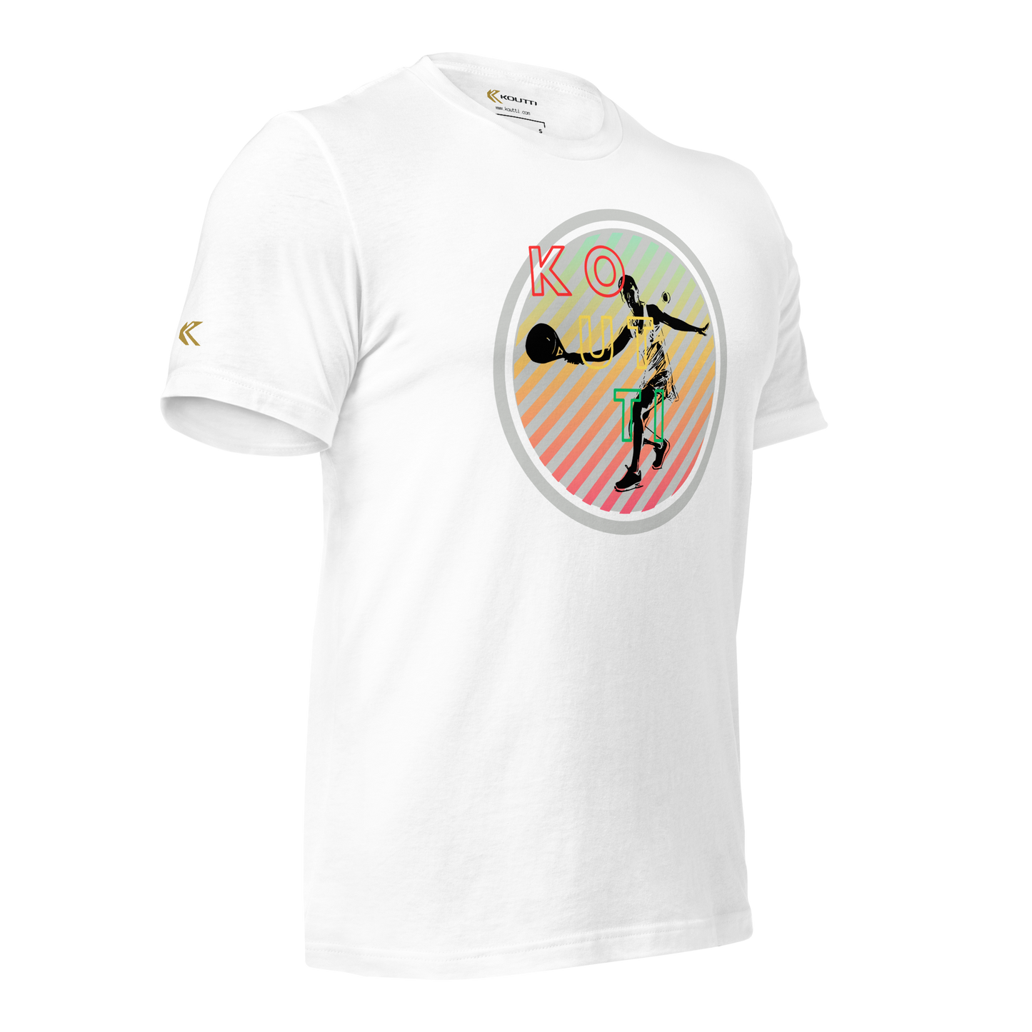 Koutti Unisex t-shirt Padel Circle six