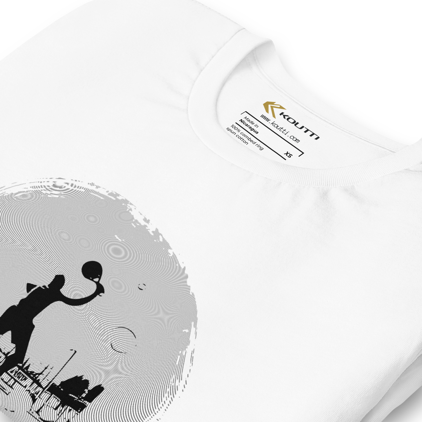 Koutti Unisex t-shirt Padel Circle one