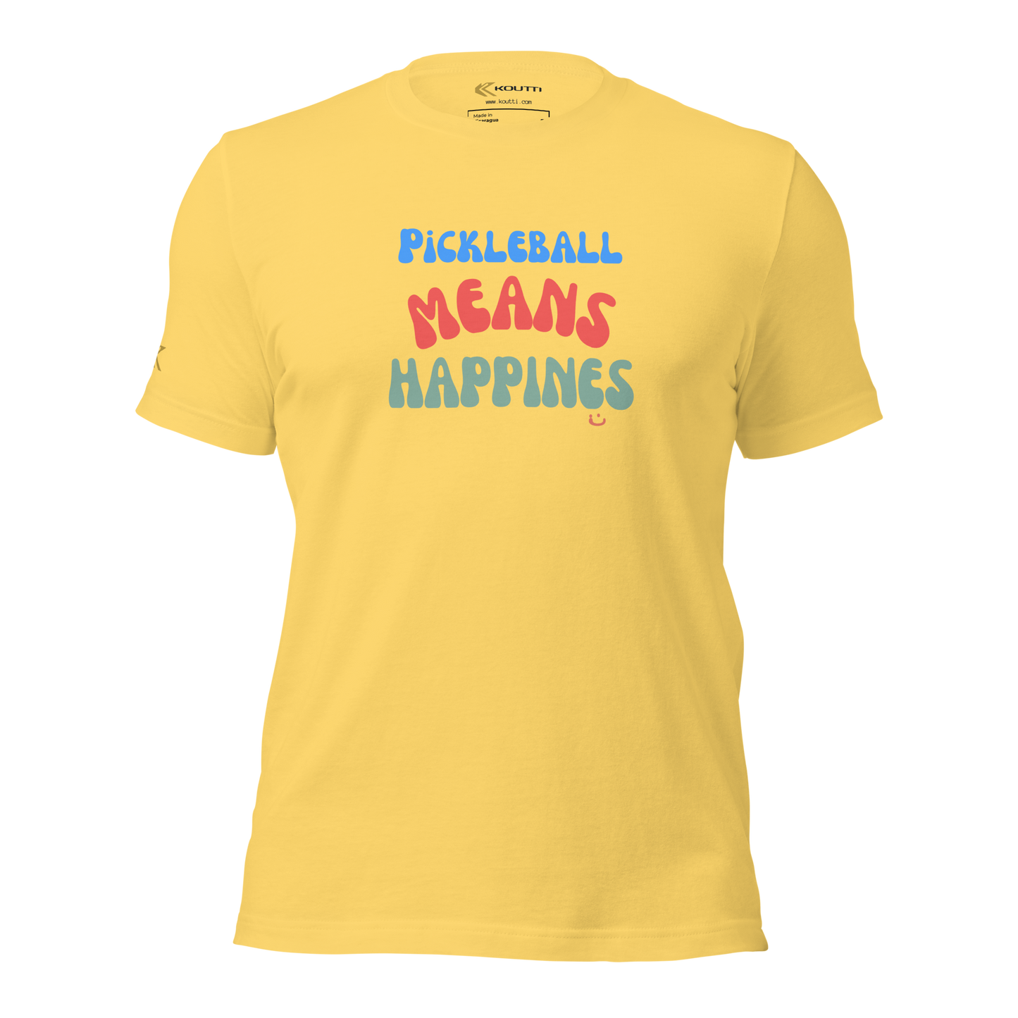 Koutti Unisex t-shirt Pickleball Rackets six