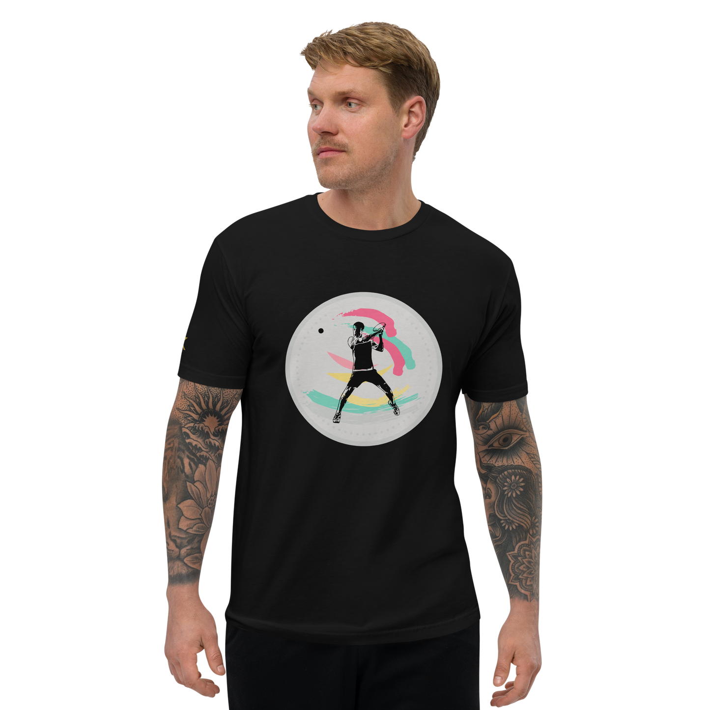 Koutti Unisex t-shirt Padel Circle three