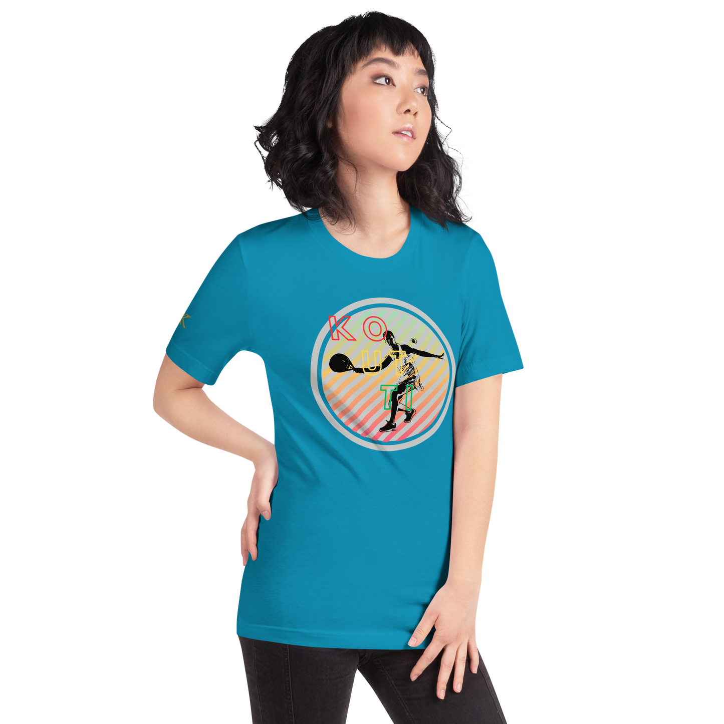 Koutti Unisex t-shirt Padel Circle six