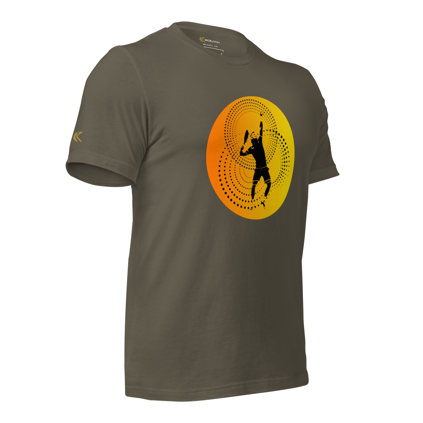 Koutti Unisex t-shirt Padel Circle four