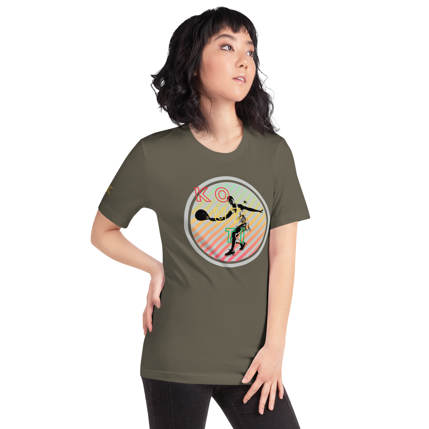 Koutti Unisex t-shirt Padel Circle six