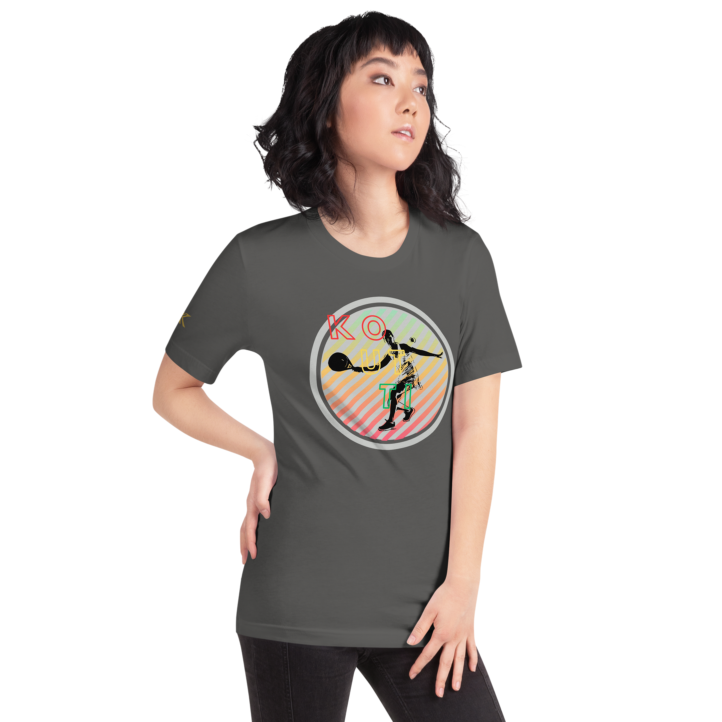 Koutti Unisex t-shirt Padel Circle six