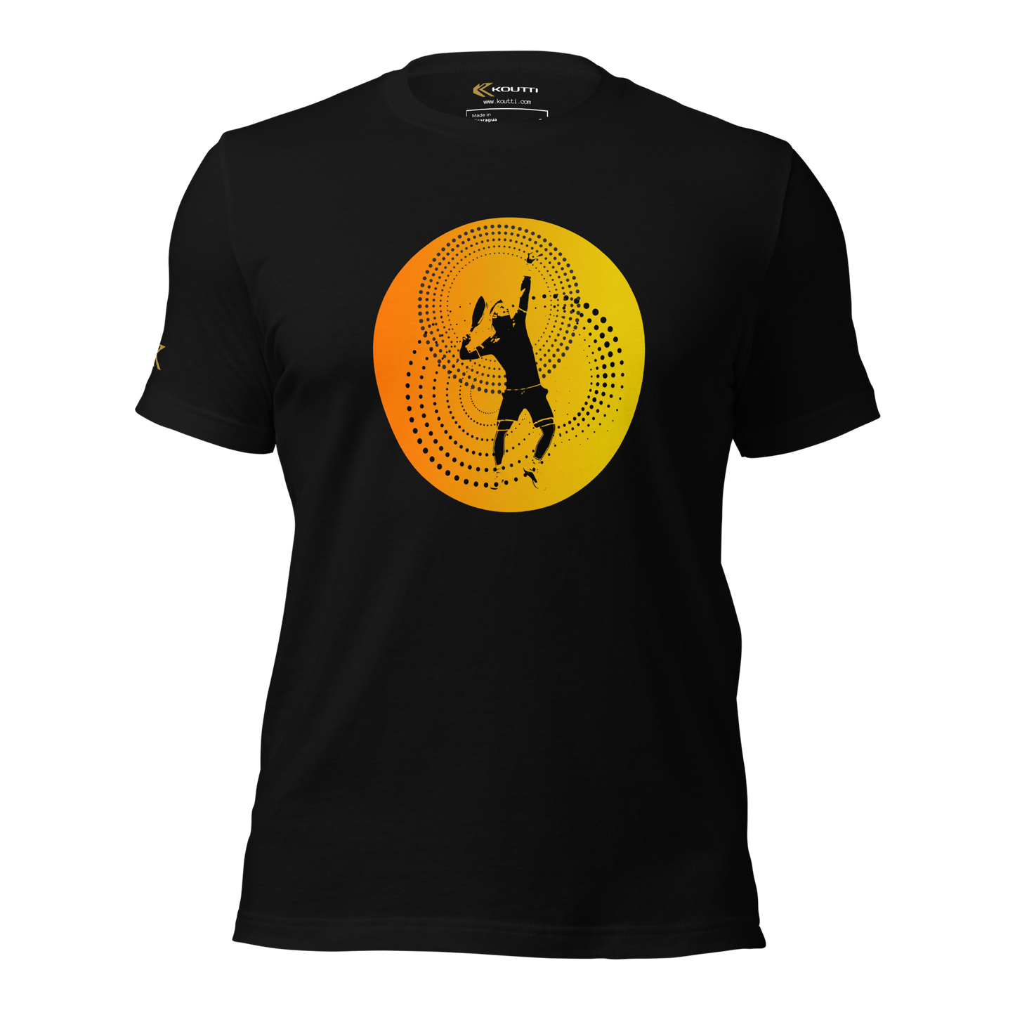 Koutti Unisex t-shirt Padel Circle four