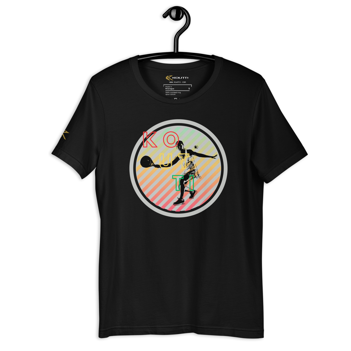 Koutti Unisex t-shirt Padel Circle six
