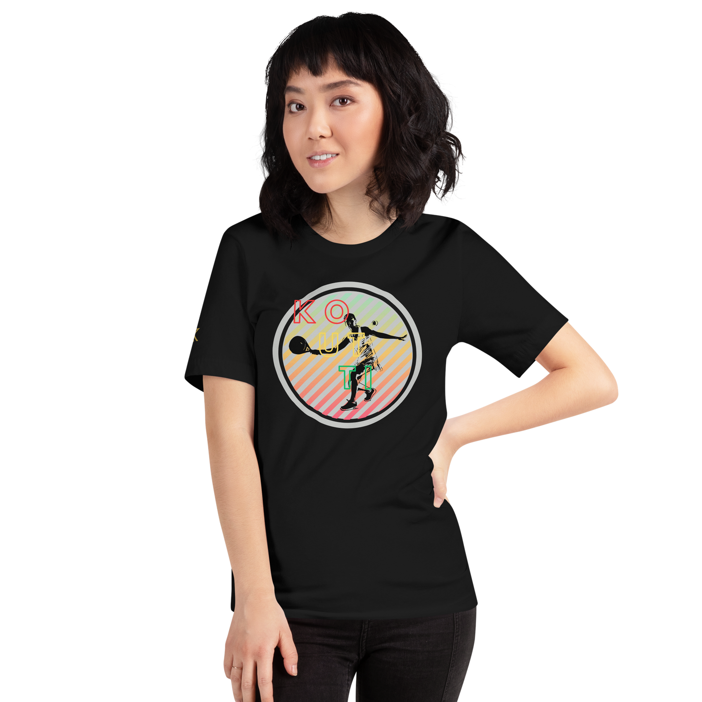 Koutti Unisex t-shirt Padel Circle six