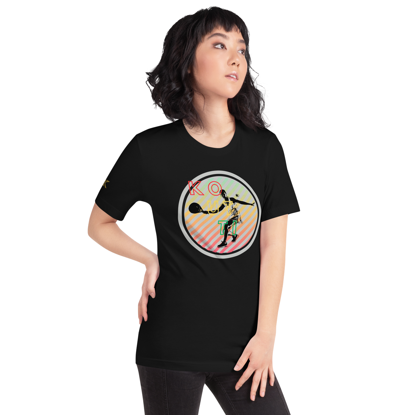 Koutti Unisex t-shirt Padel Circle six