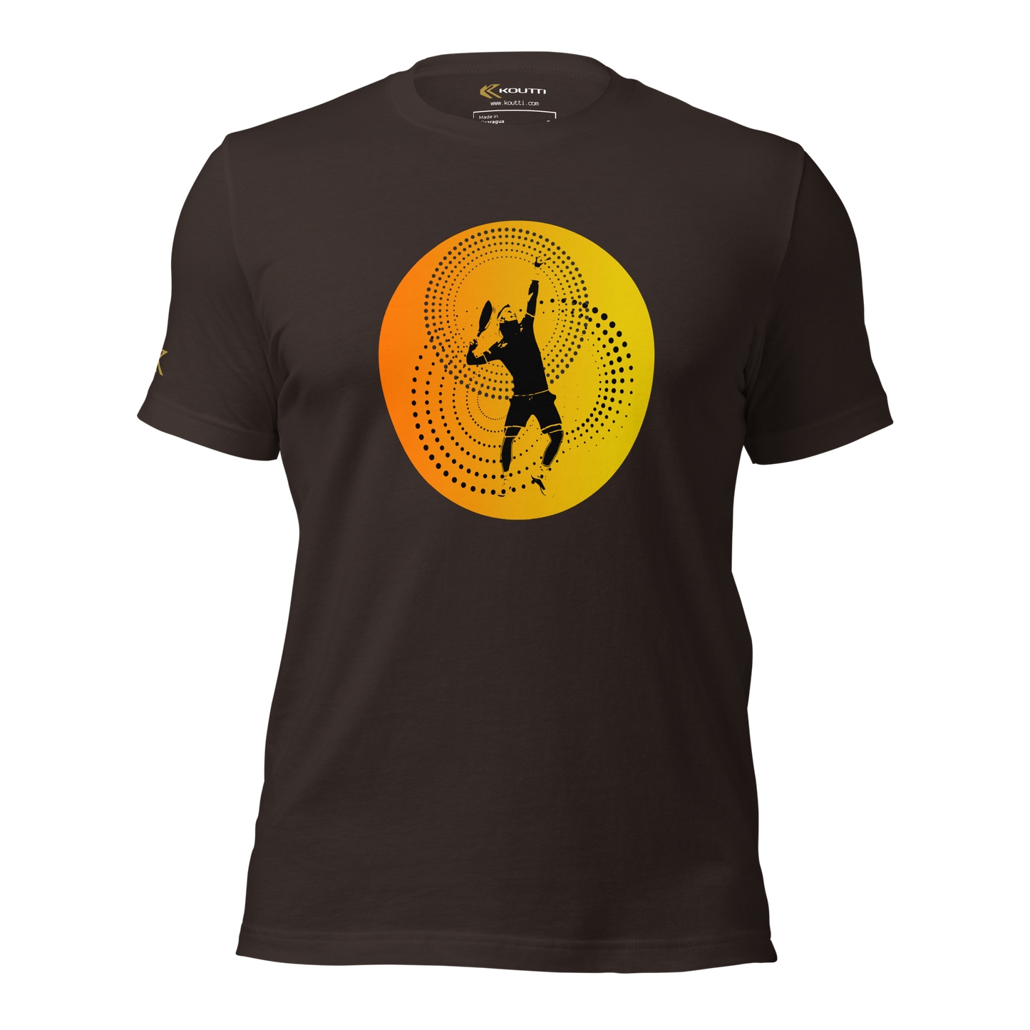 Koutti Unisex t-shirt Padel Circle four