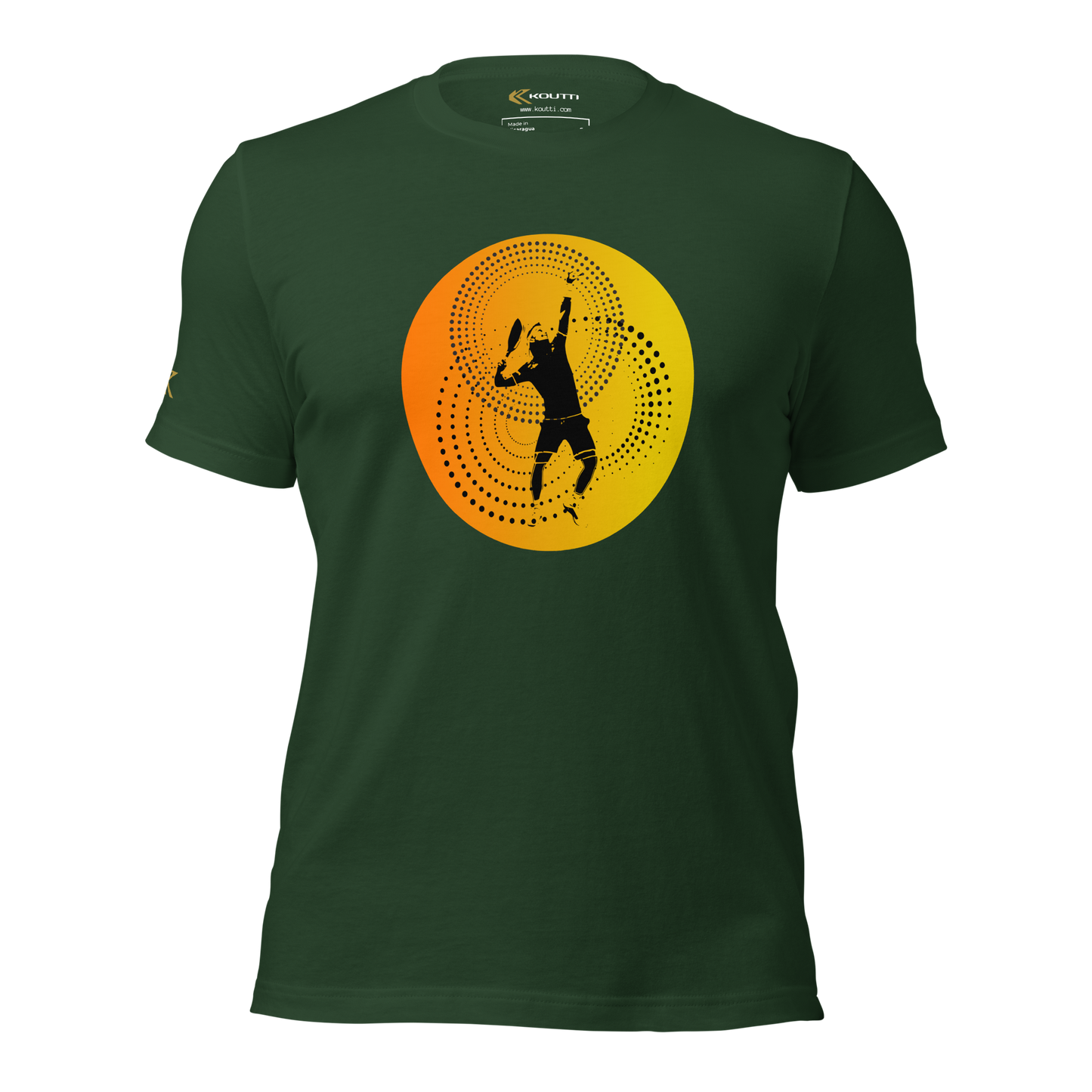 Koutti Unisex t-shirt Padel Circle four