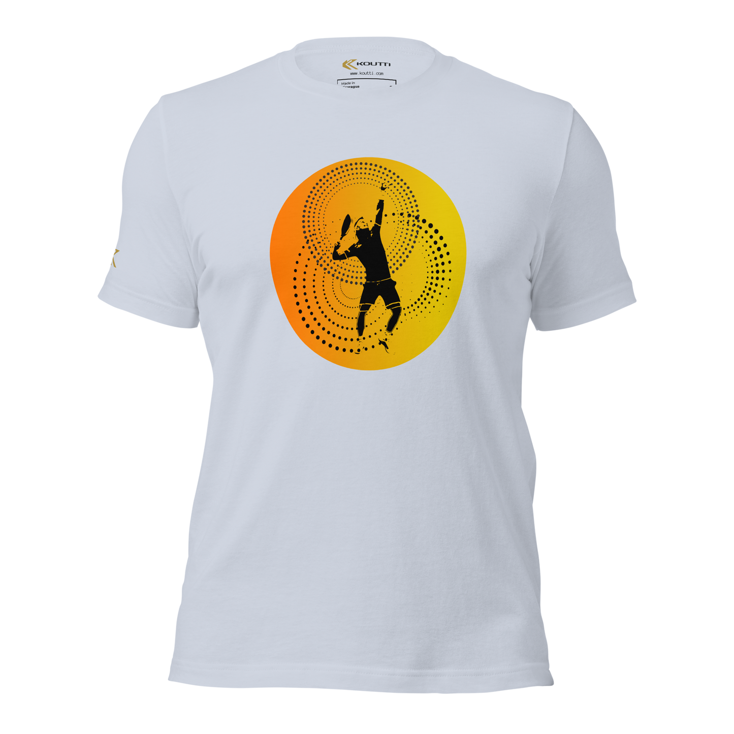 Koutti Unisex t-shirt Padel Circle four