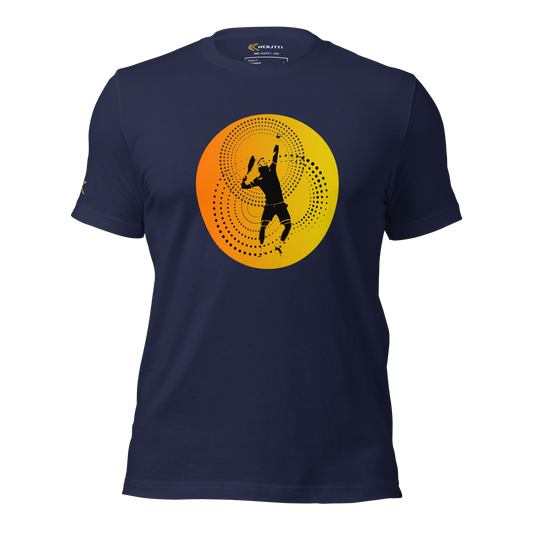 Koutti Unisex t-shirt Padel Circle four