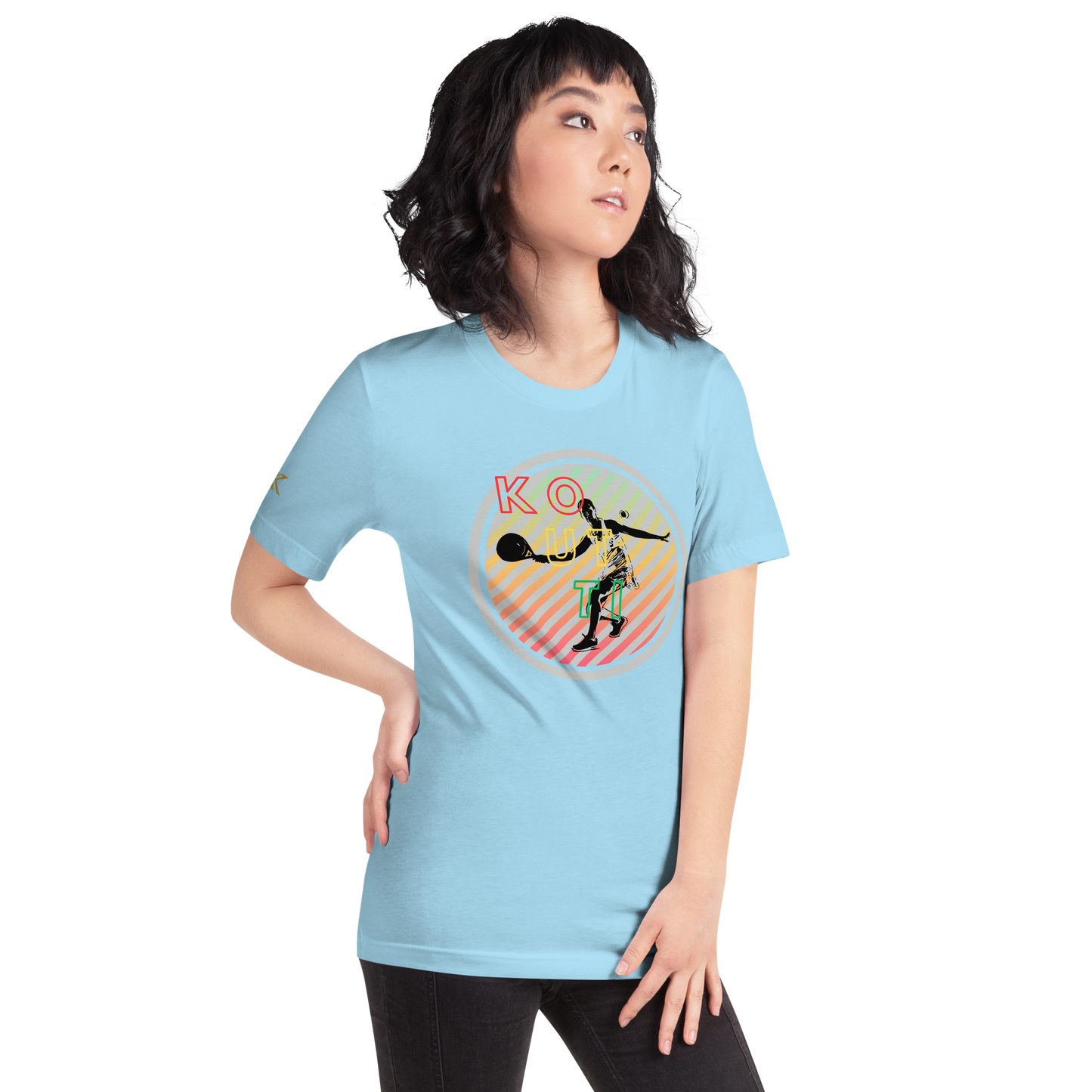 Koutti Unisex t-shirt Padel Circle six