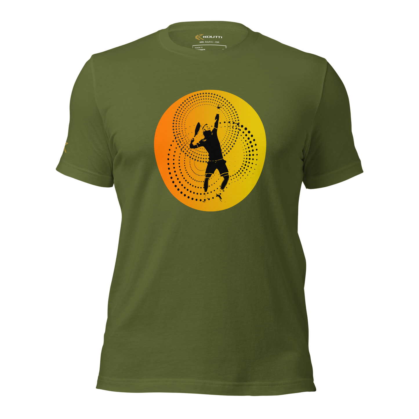 Koutti Unisex t-shirt Padel Circle four