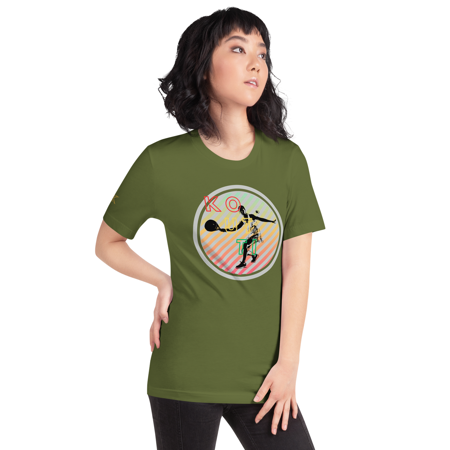 Koutti Unisex t-shirt Padel Circle six