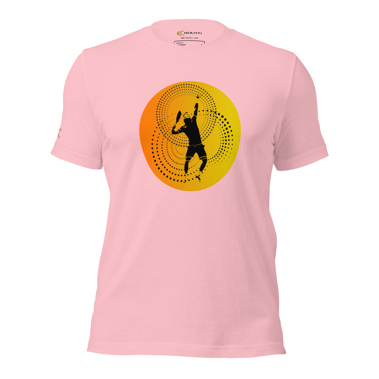 Koutti Unisex t-shirt Padel Circle four
