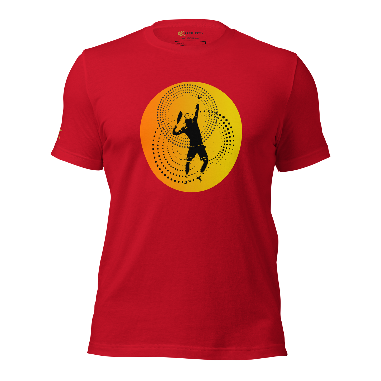 Koutti Unisex t-shirt Padel Circle four