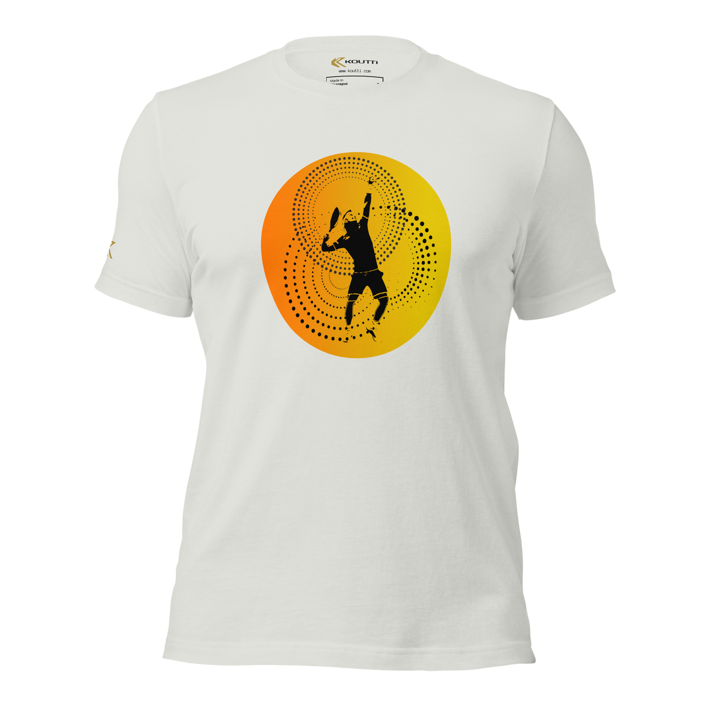 Koutti Unisex t-shirt Padel Circle four