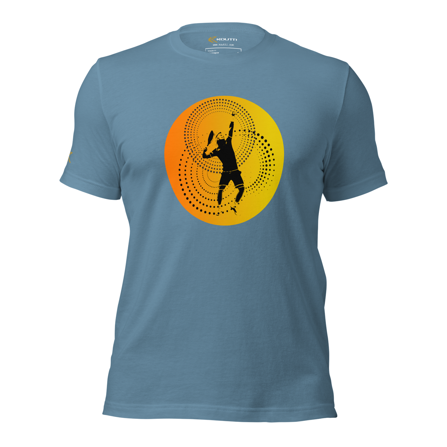 Koutti Unisex t-shirt Padel Circle four
