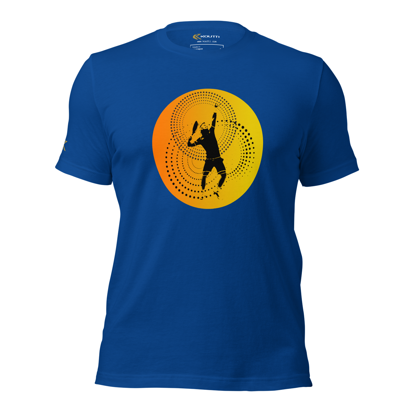 Koutti Unisex t-shirt Padel Circle four