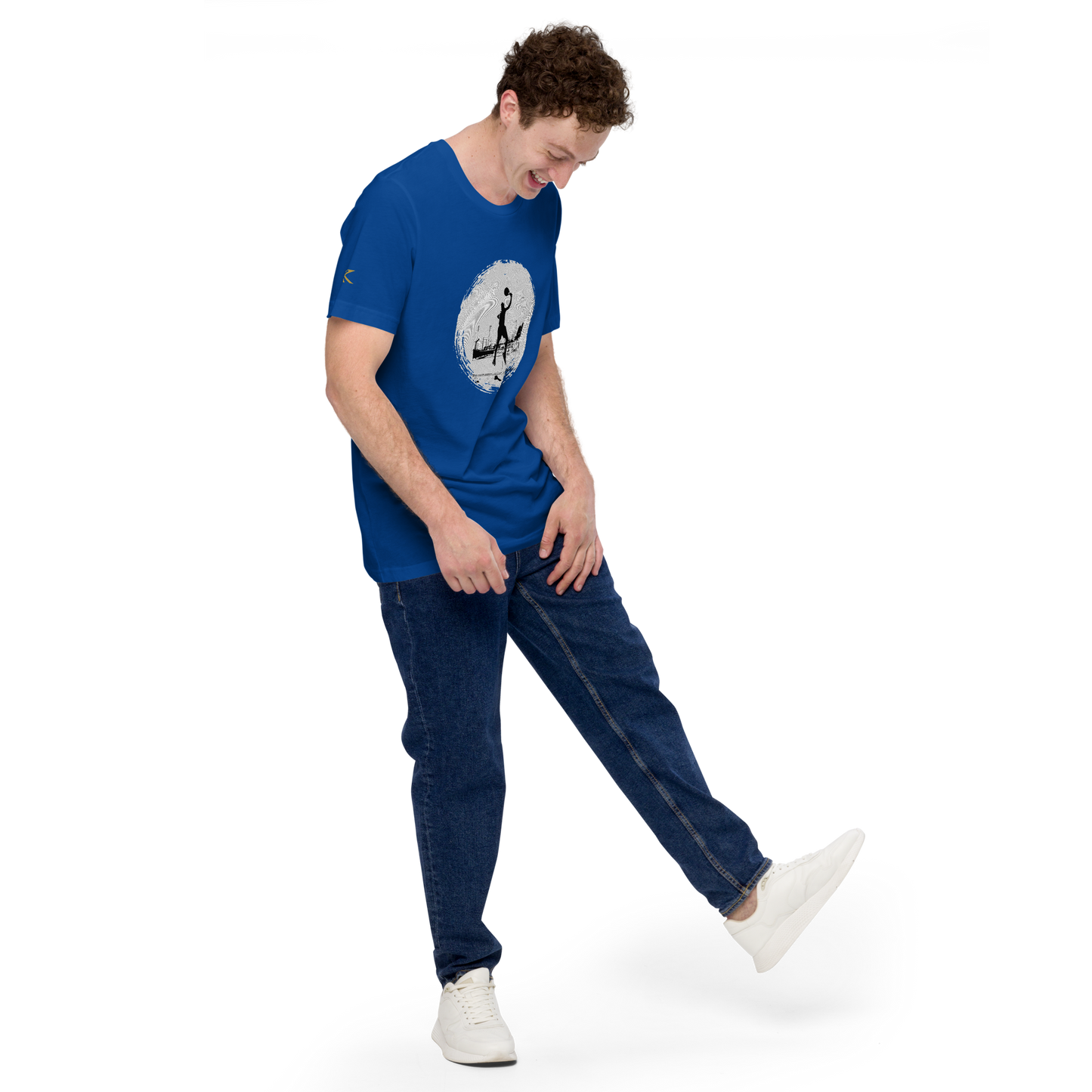 Koutti Unisex t-shirt Padel Circle one