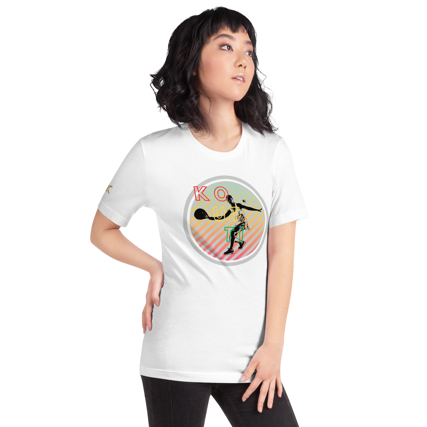 Koutti Unisex t-shirt Padel Circle six