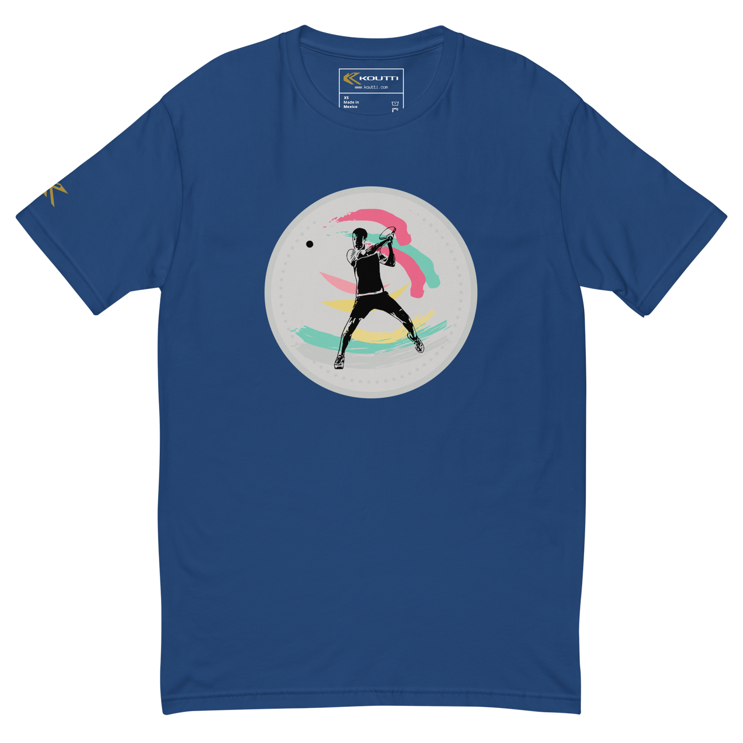 Koutti Unisex t-shirt Padel Circle three