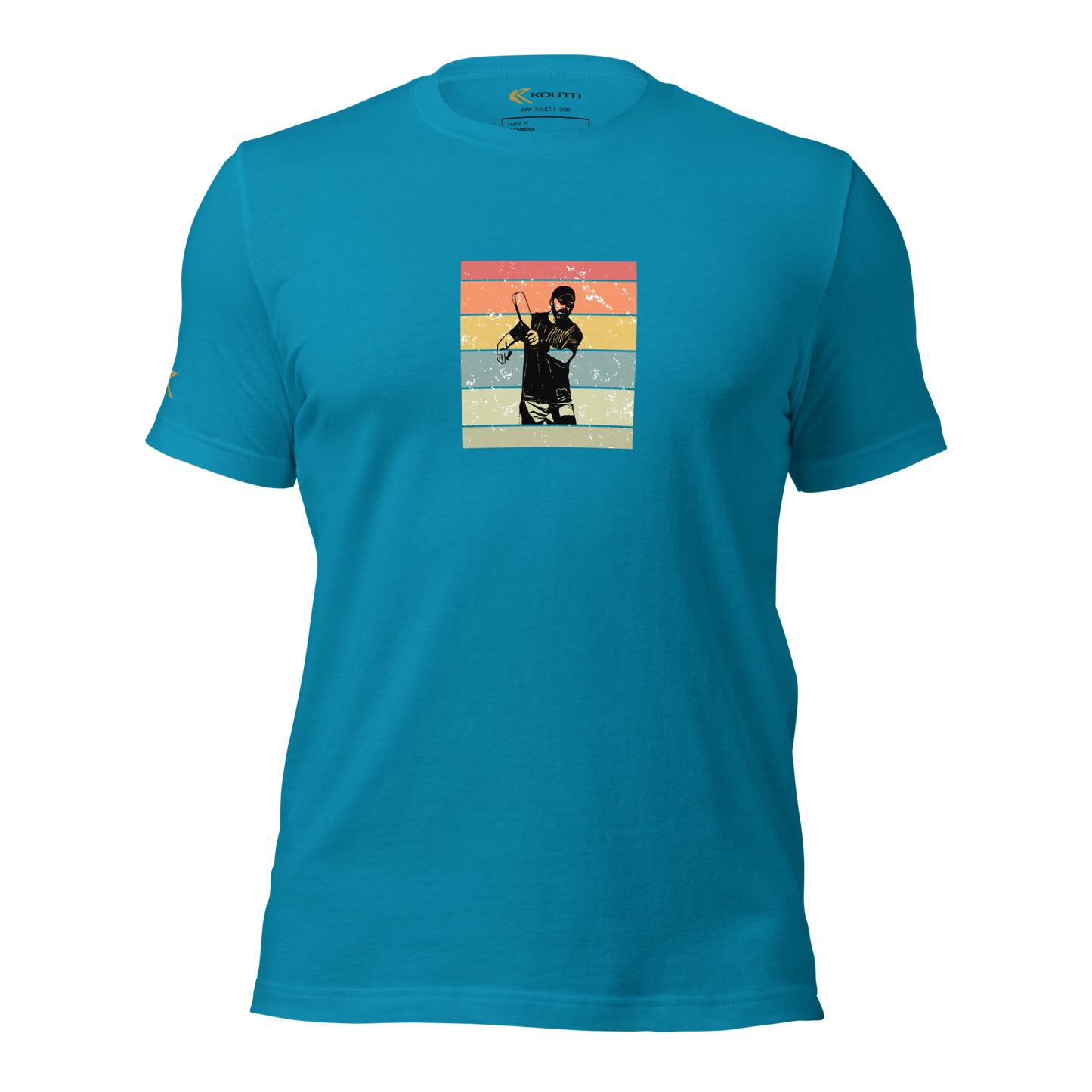 Koutti Unisex t-shirt Pickleball Rackets five