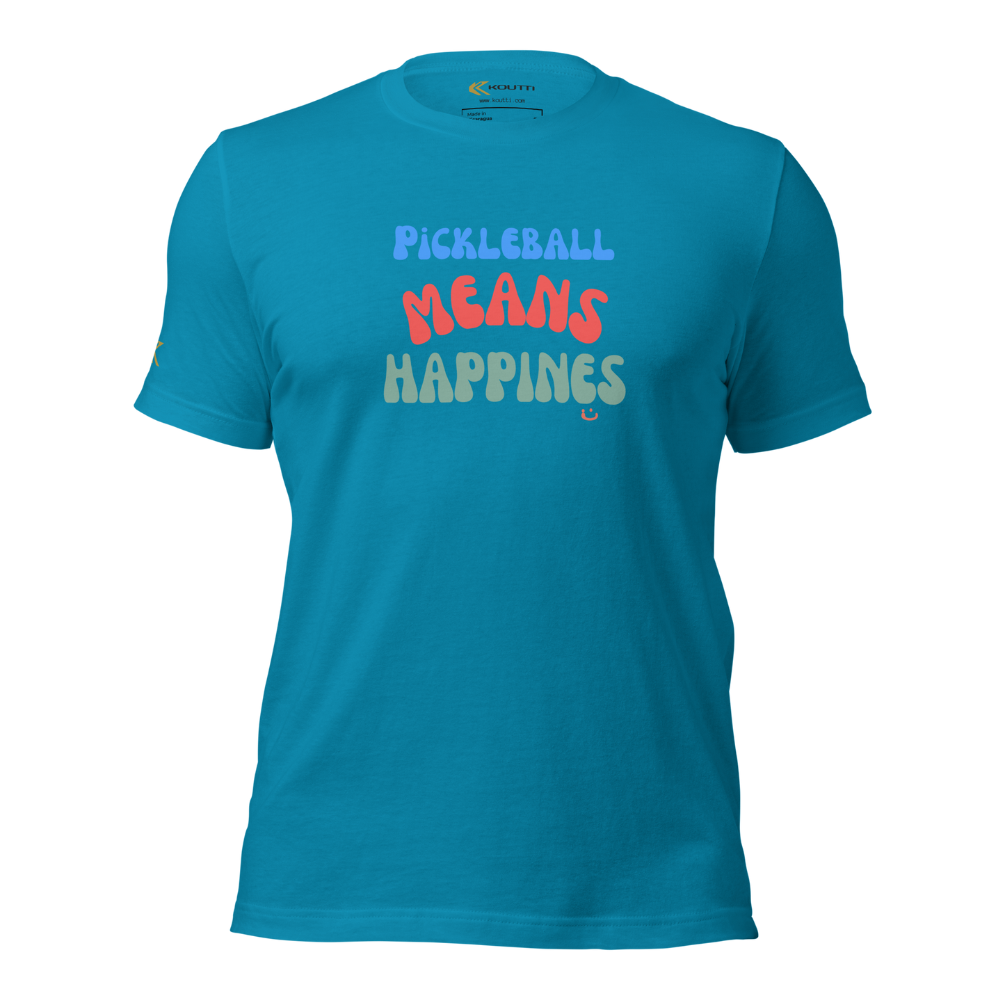 Koutti Unisex t-shirt Pickleball Rackets six